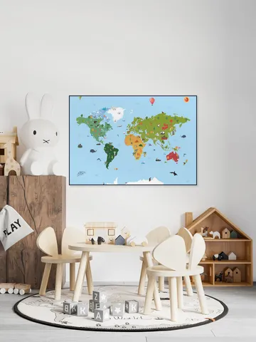 World Map Kids