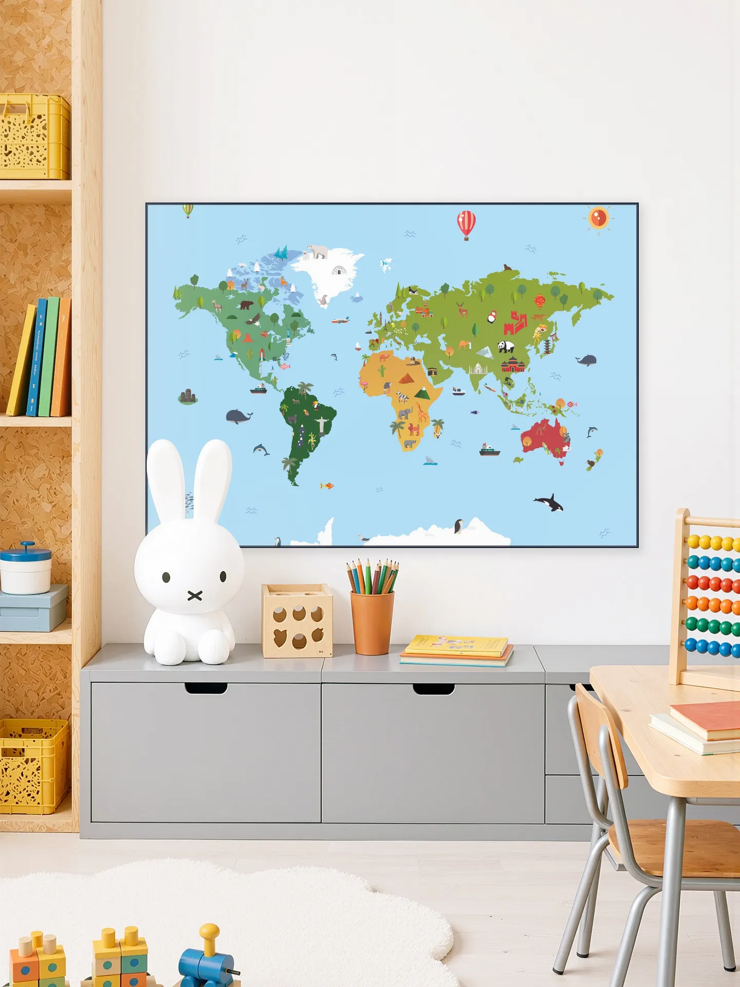 World Map Kids