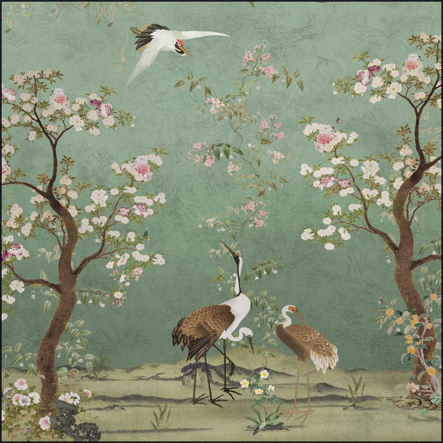 Midnight Chinoiserie Bids