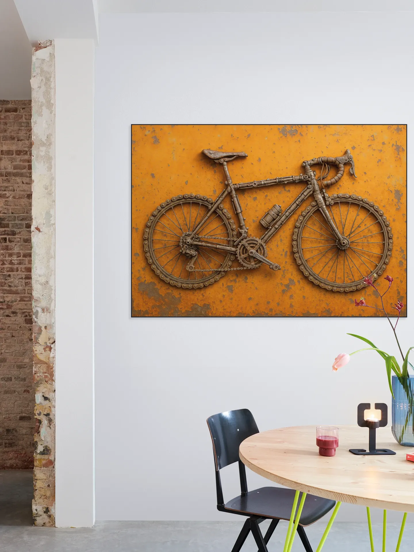 Scrap Metal Racing Bike