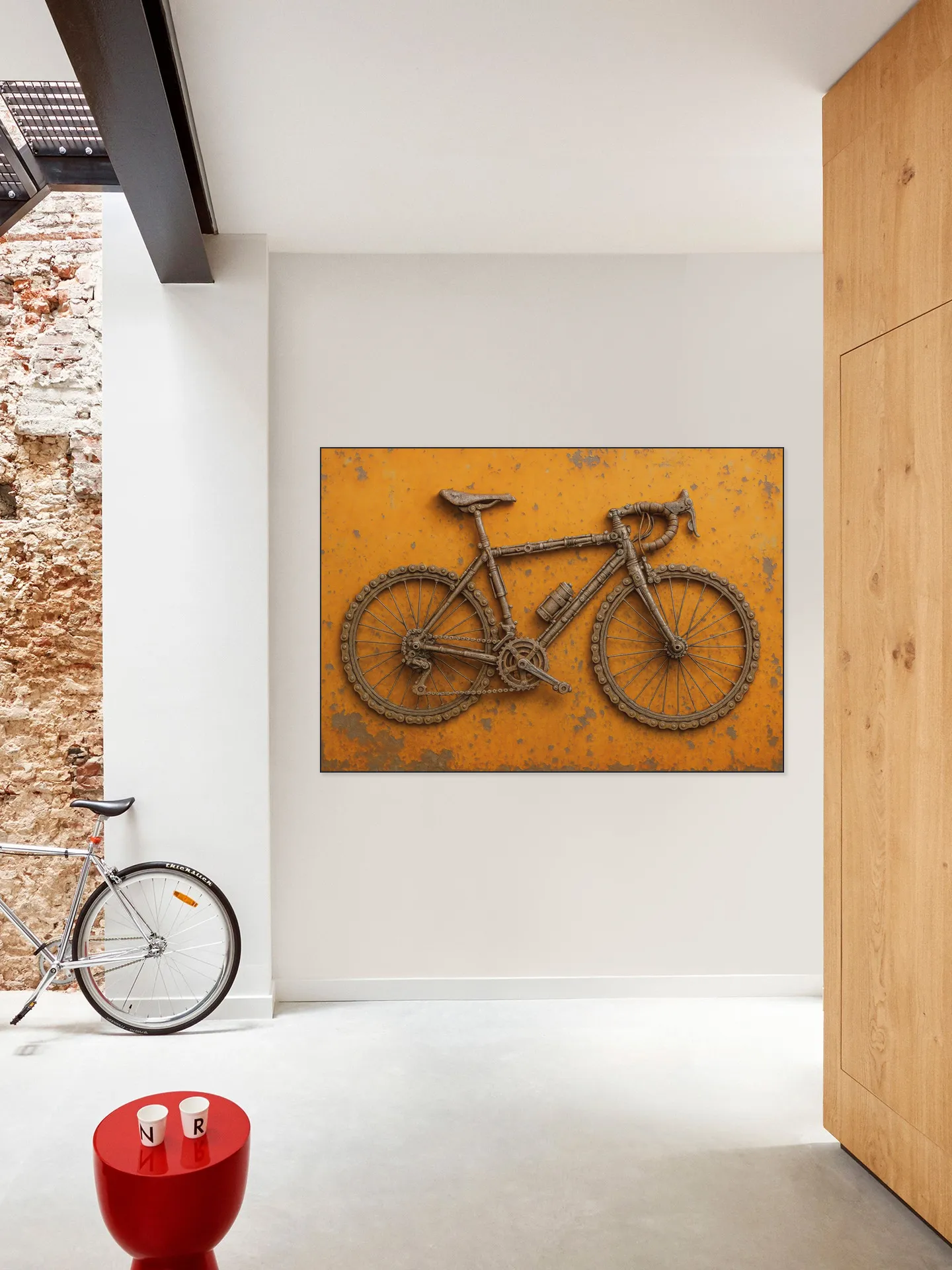 Scrap Metal Racing Bike