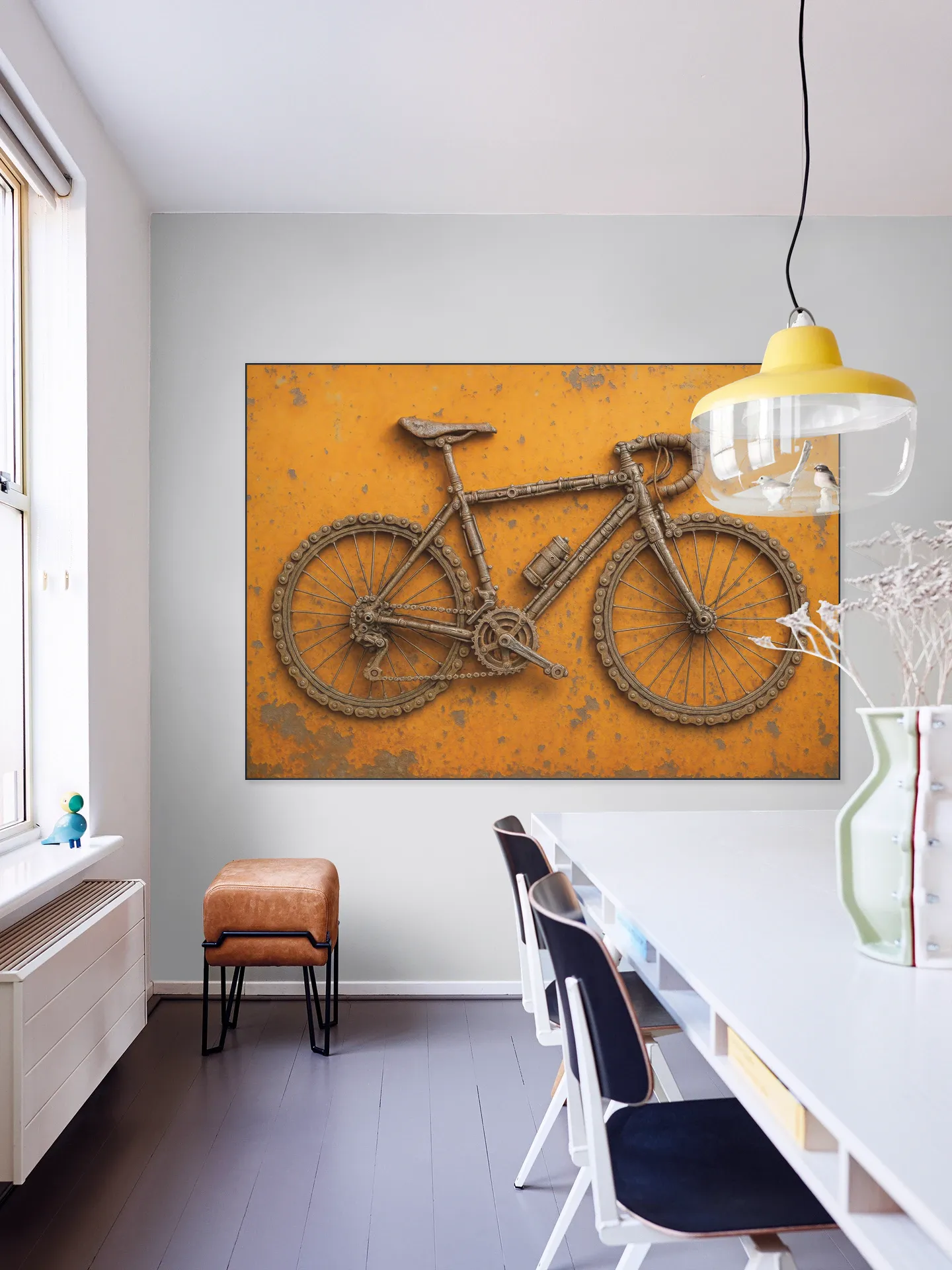 Scrap Metal Racing Bike