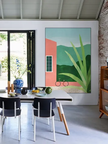 Bicycle Pink House