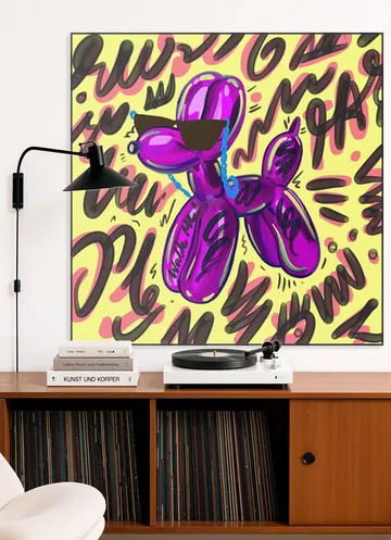 Balloon Dog - Yellow