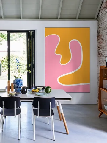 Groovy Swirl Pink Orange