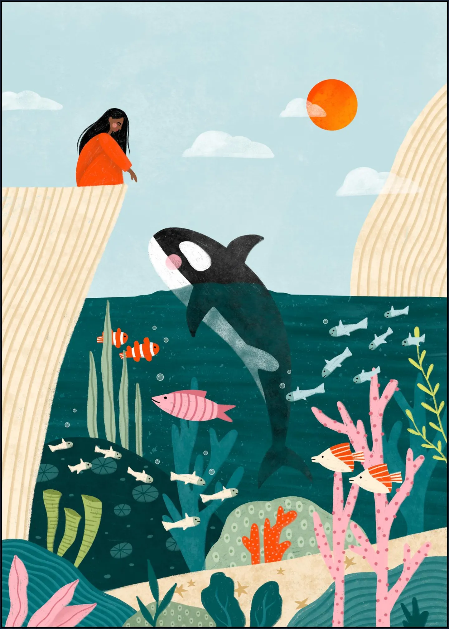 Bea Muller Underwater Scene