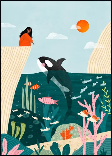 Bea Muller Underwater Scene