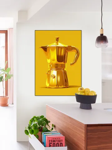 Golden Yellow Percolator
