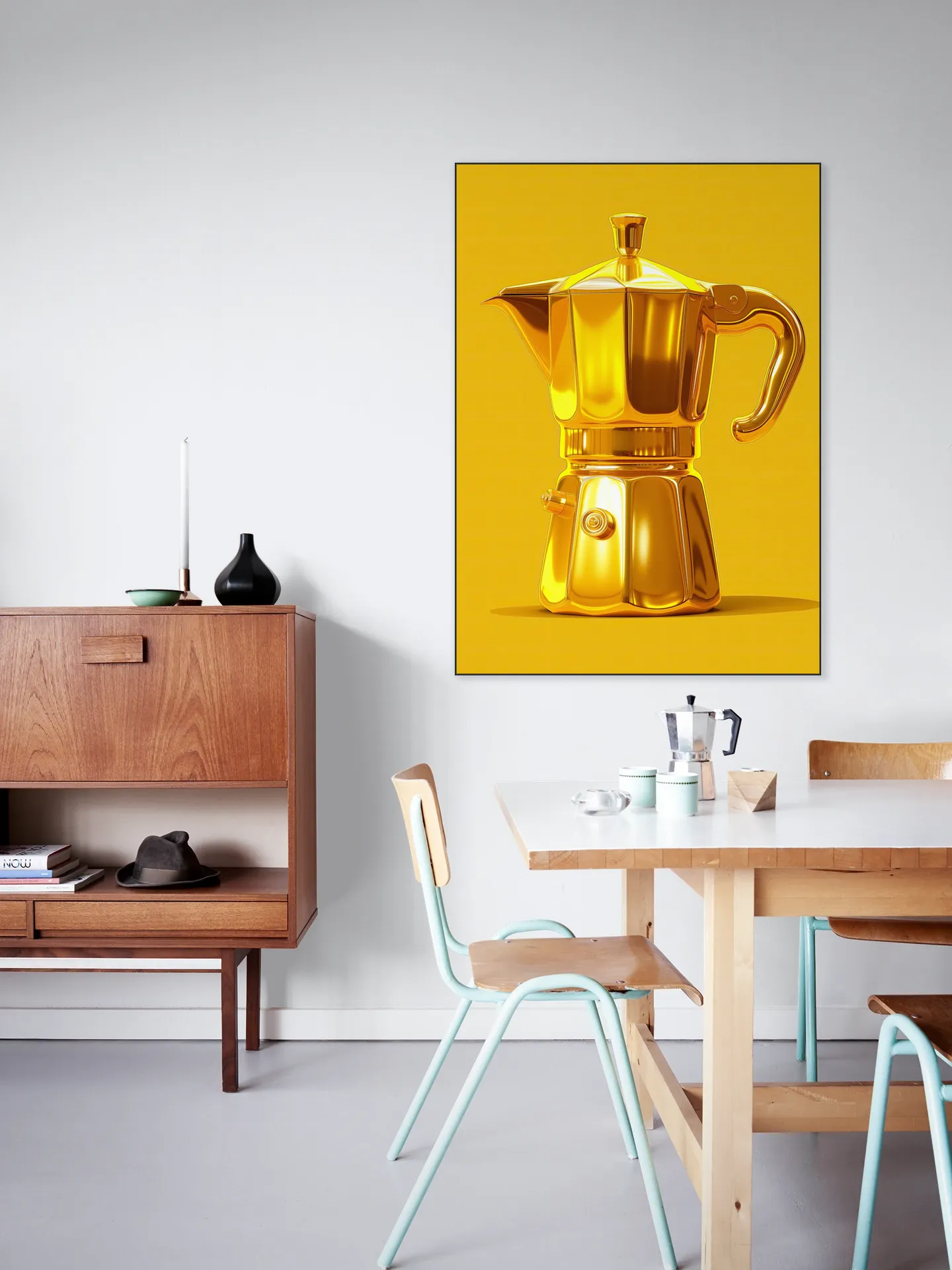 Golden Yellow Percolator