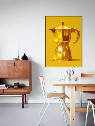 Golden Yellow Percolator