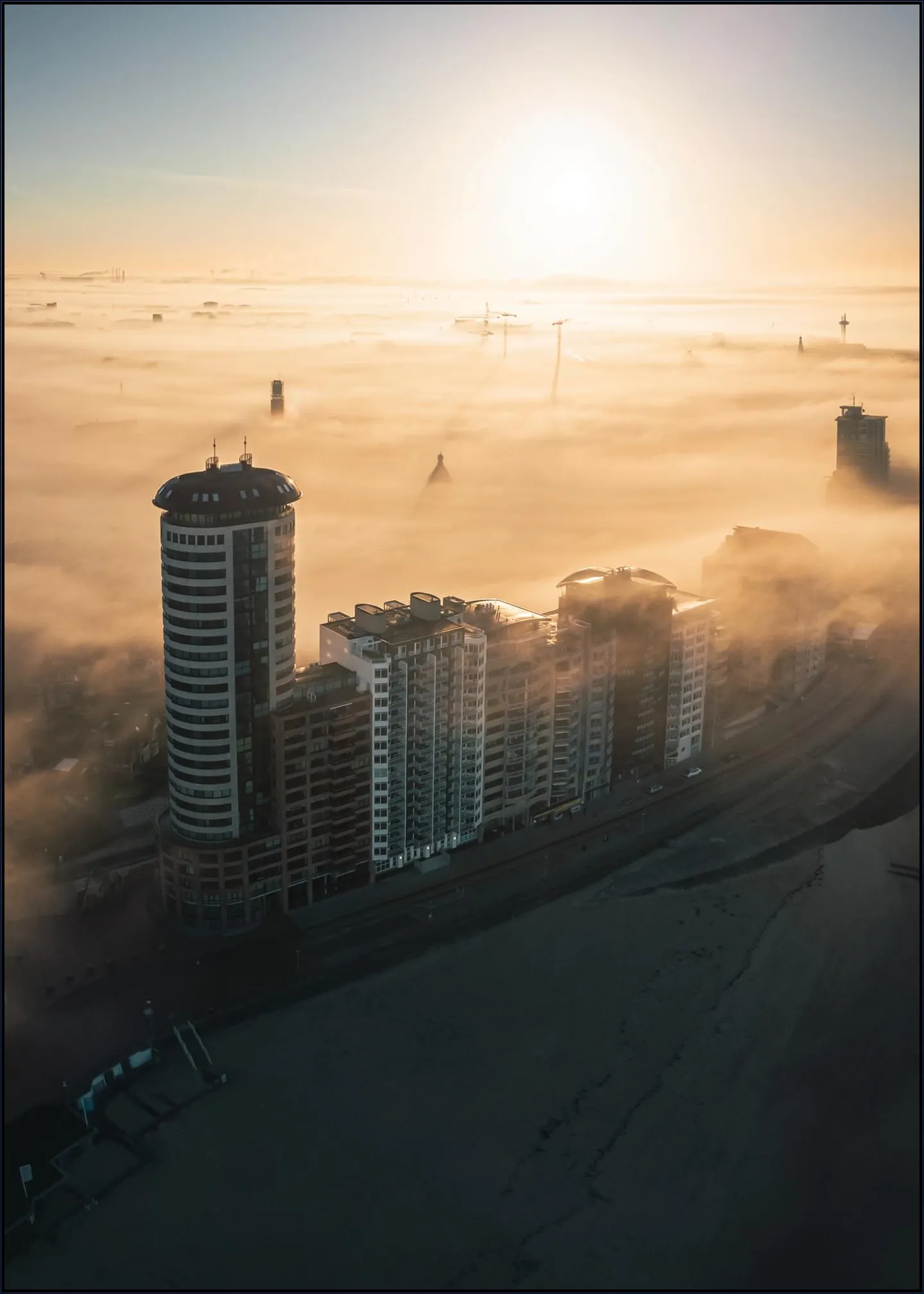 Boulevard in the Mist Vlissingen