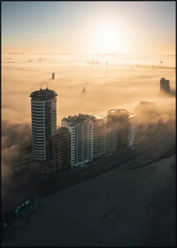Boulevard in the Mist Vlissingen
