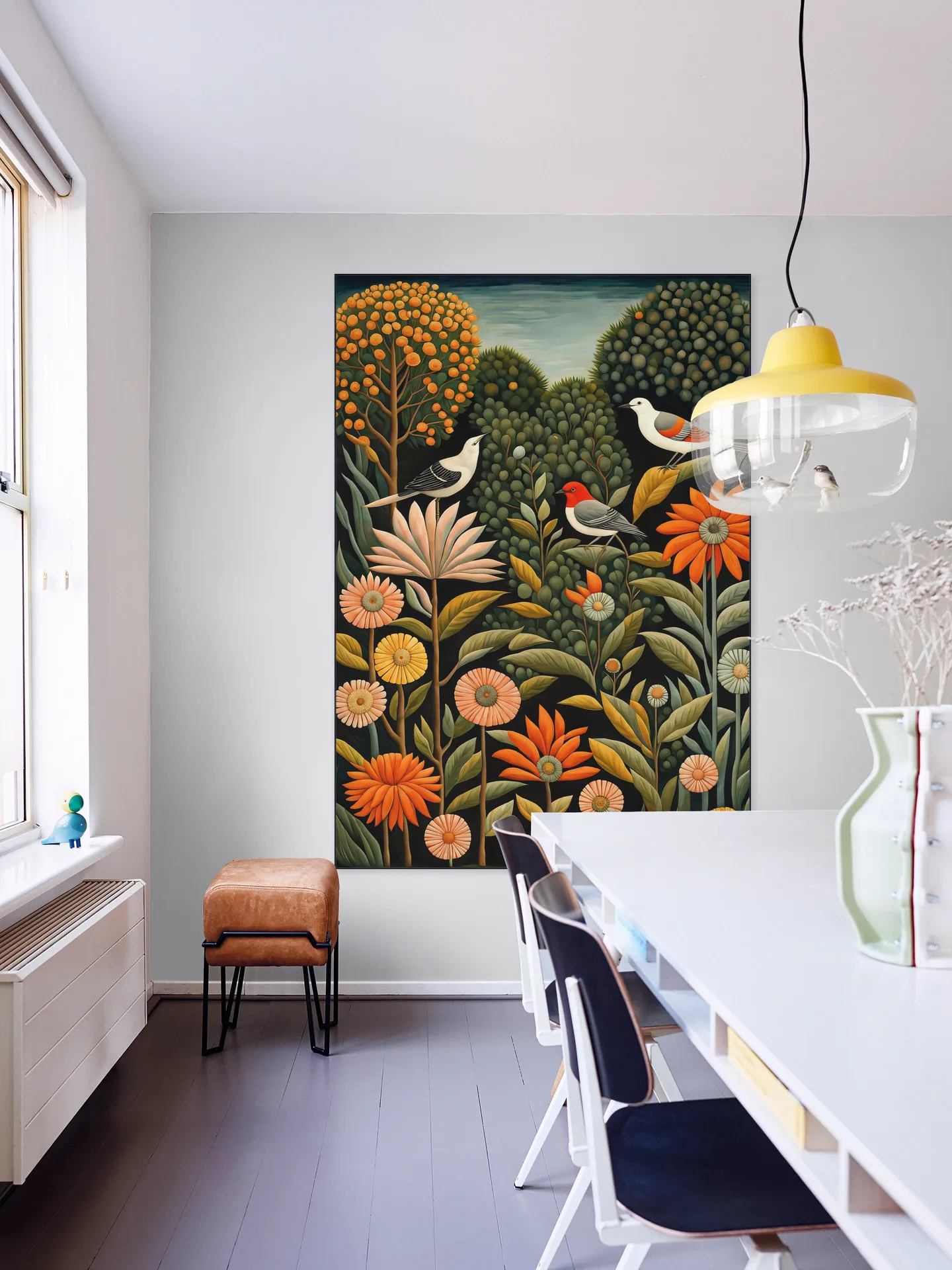 Feathered Florals