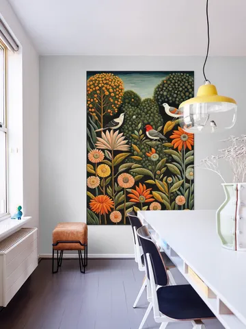 Feathered Florals