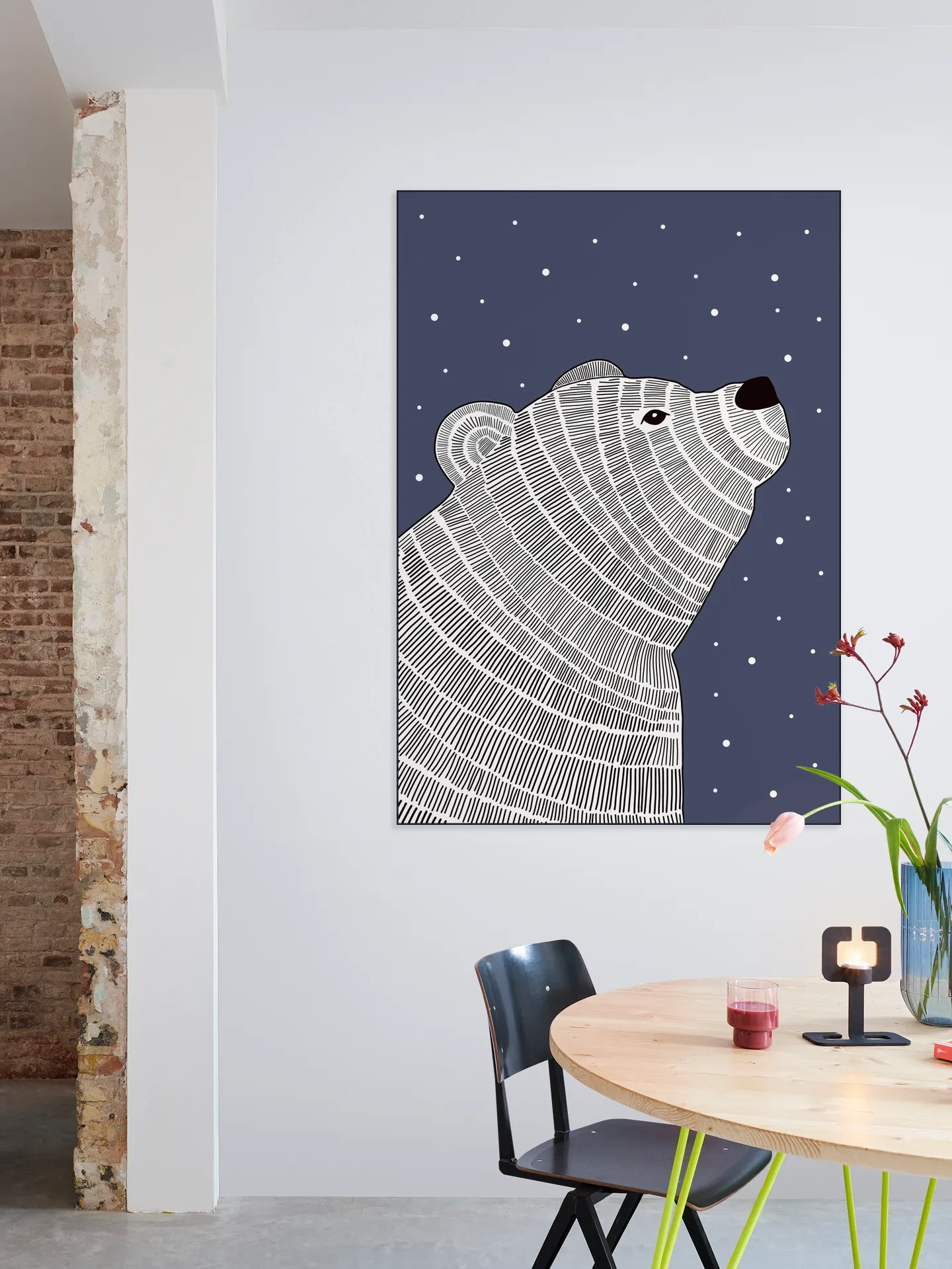 Bear and Stars