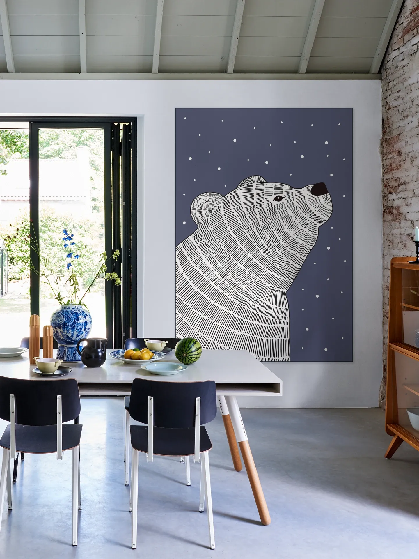 Bear and Stars