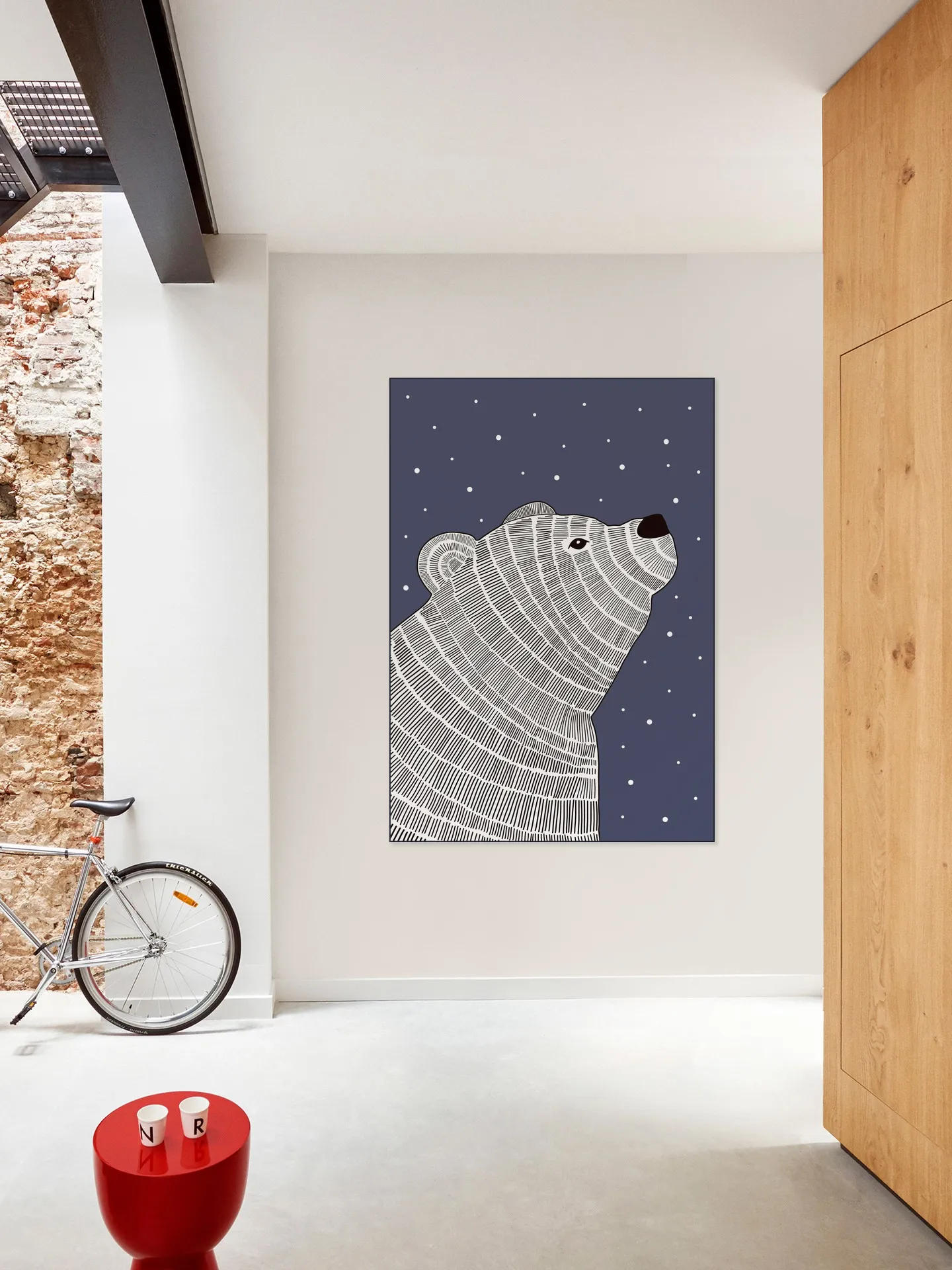 Bear and Stars
