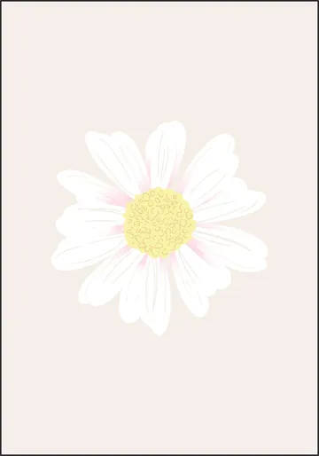 Daisy Blossom Beige