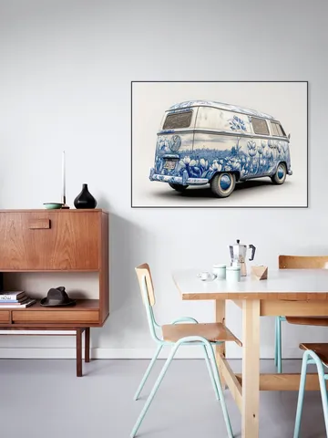 Delft Blue VW Bus 4