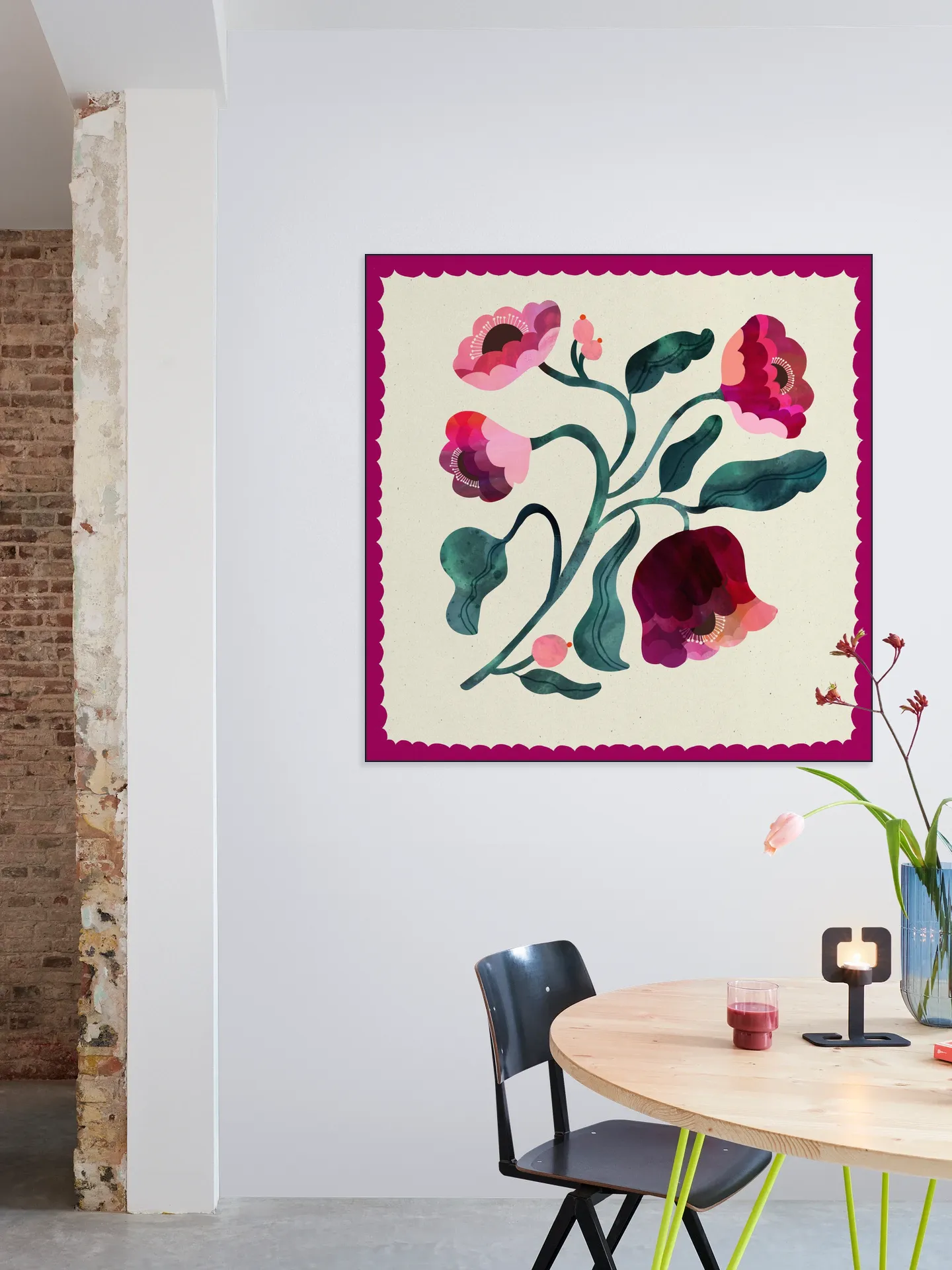 Magenta Flower