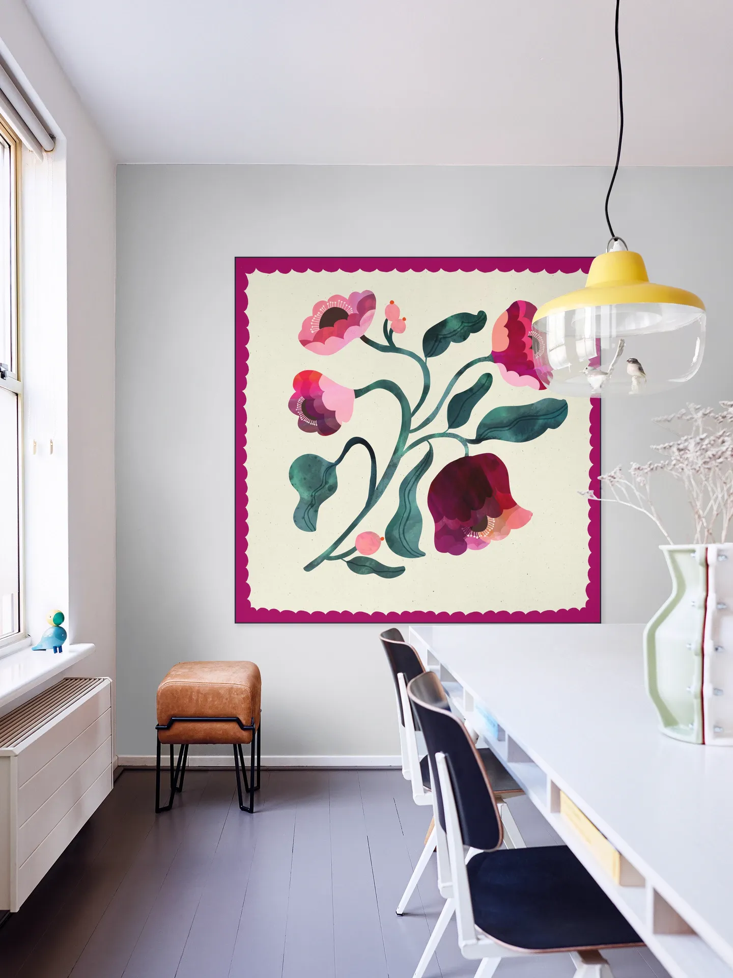 Magenta Flower
