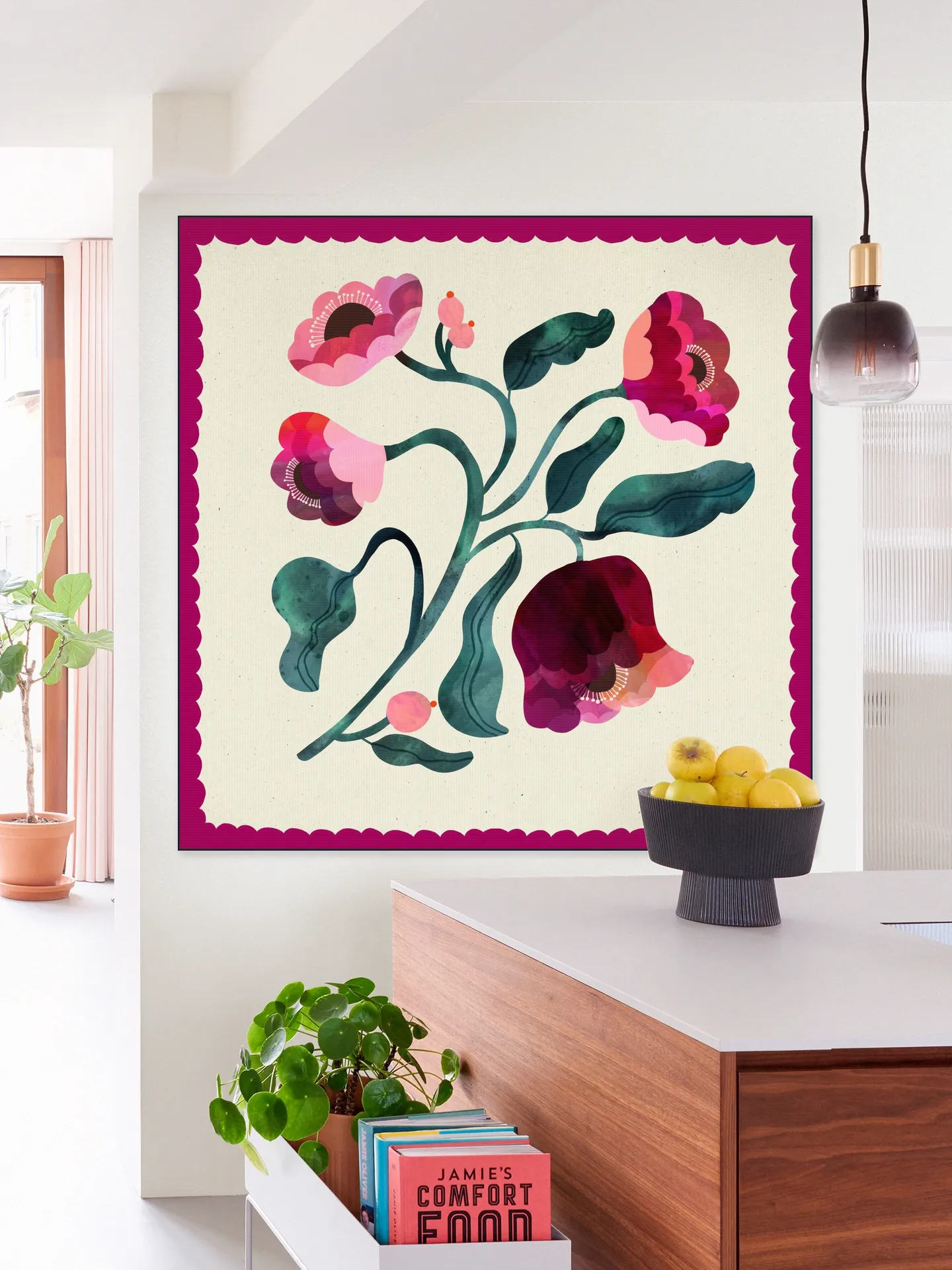 Magenta Flower