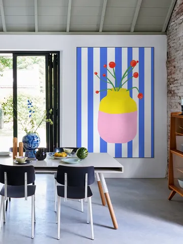 Mio Vaso blue Stripes