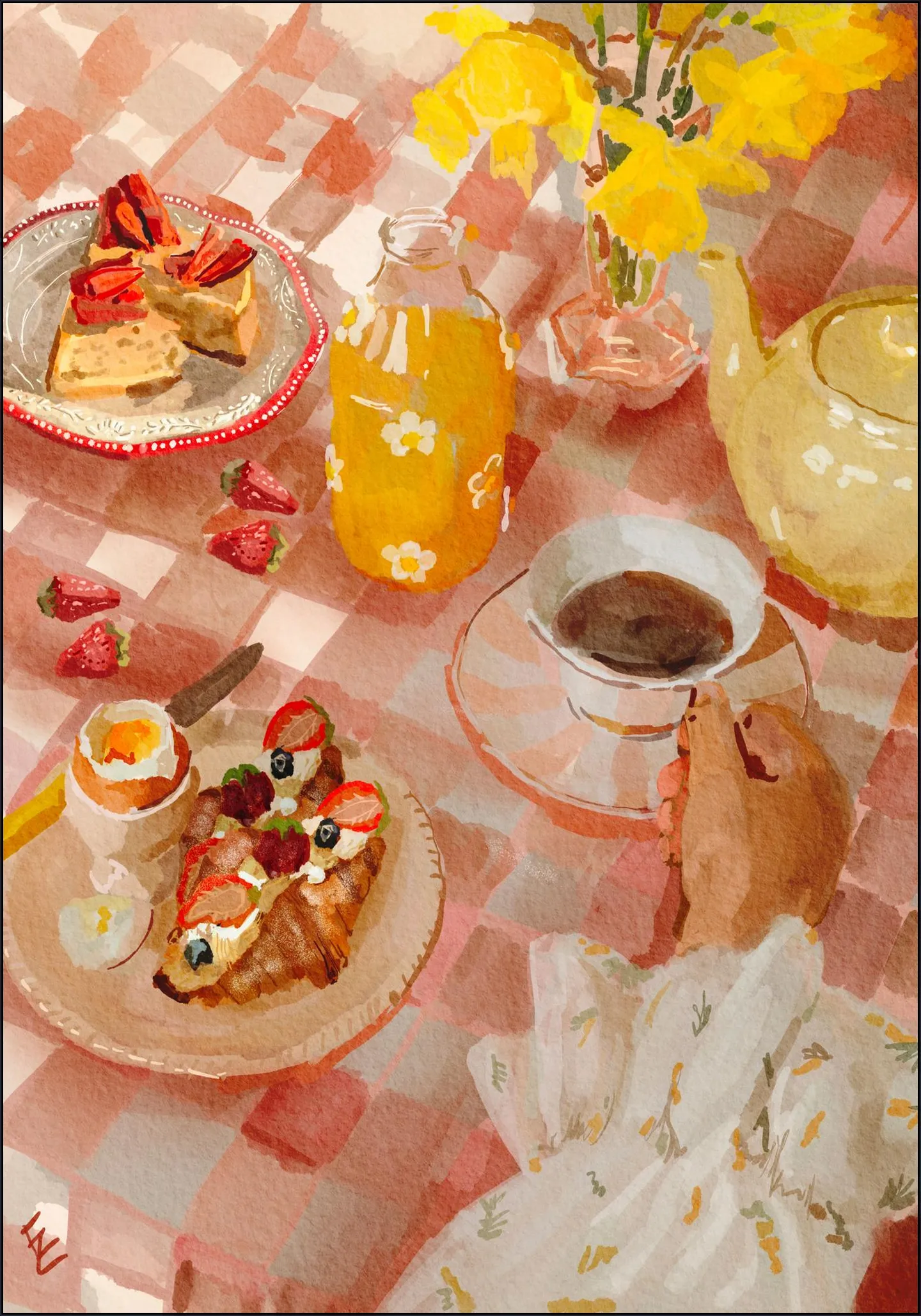 Spring breakfast