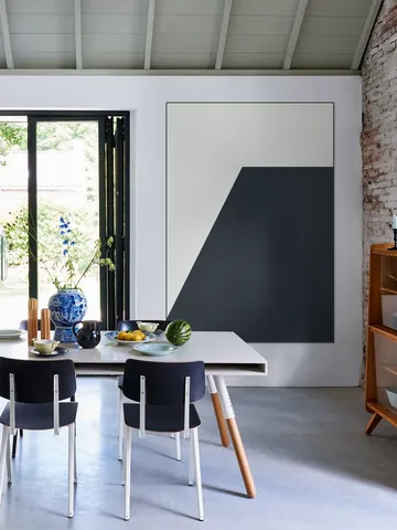 Color blocking - Grey Black
