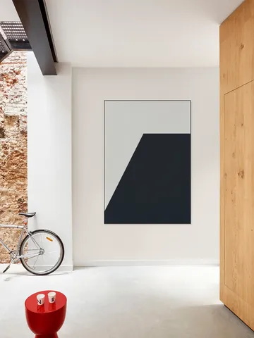 Color blocking - Grey Black