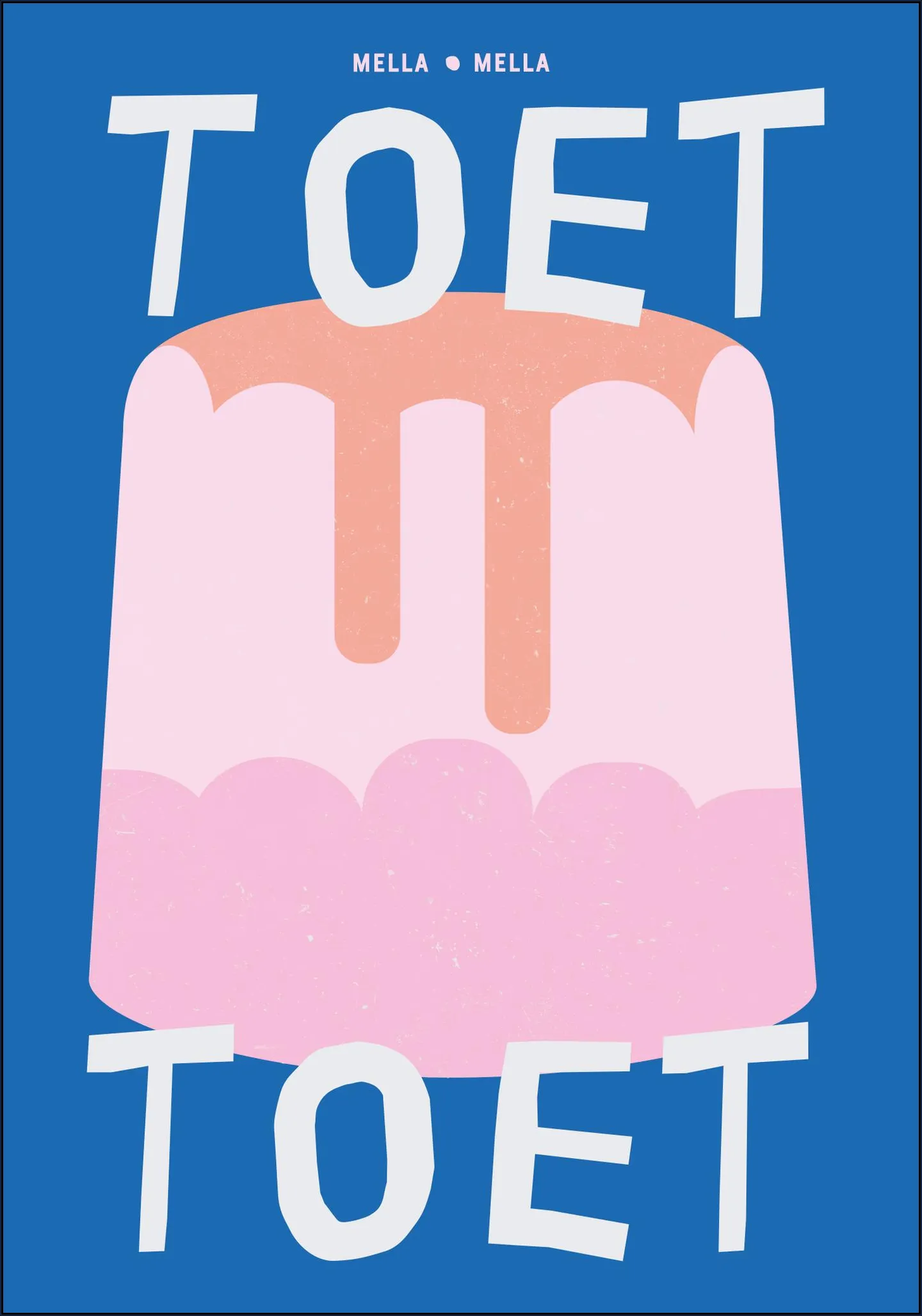 Toet blauw