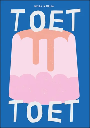 Toet blauw
