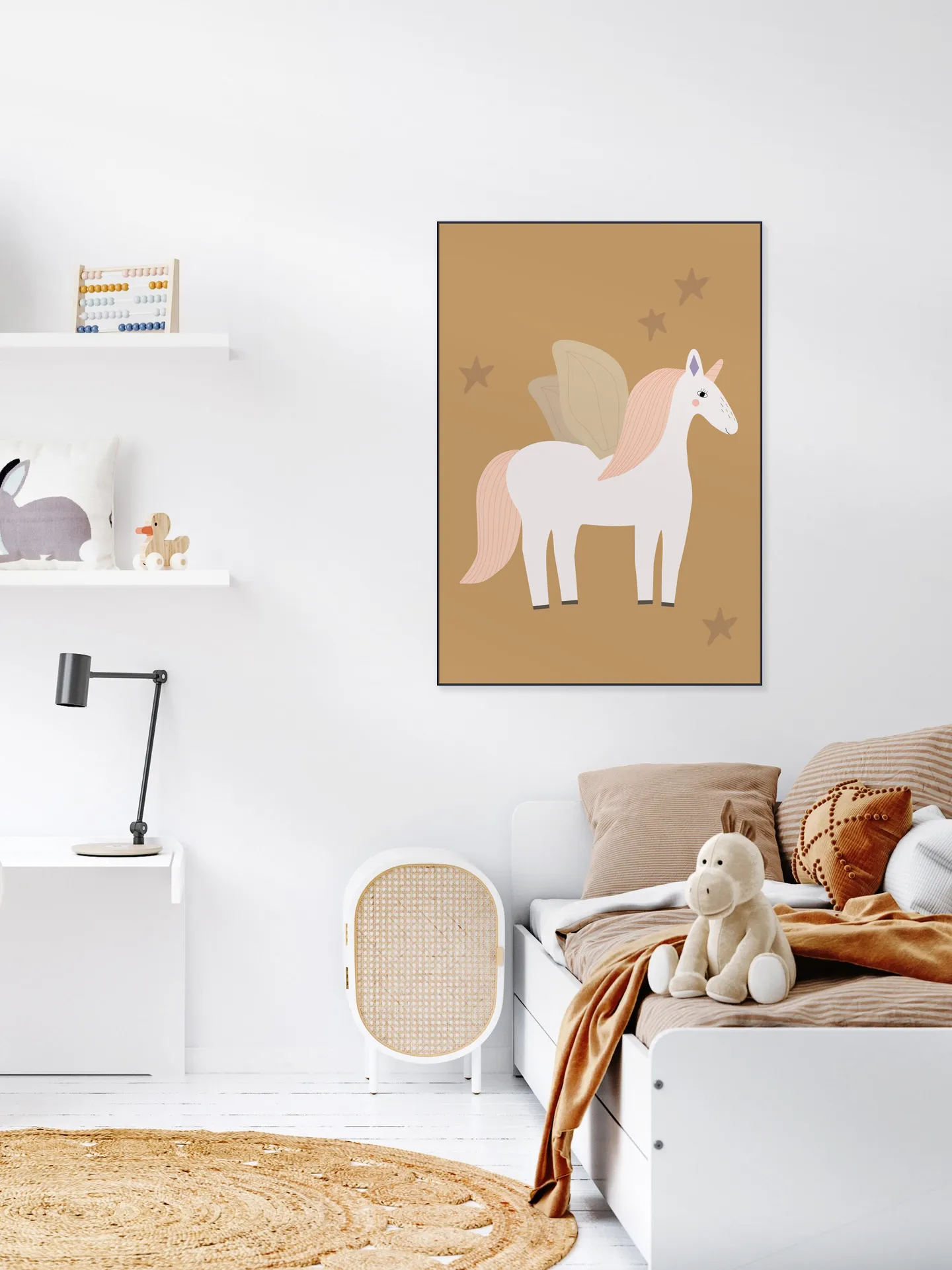 Winged Unicorn Ochre