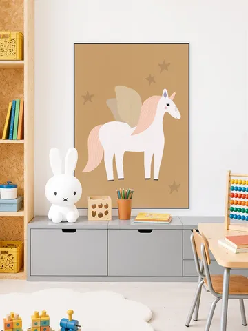Winged Unicorn Ochre