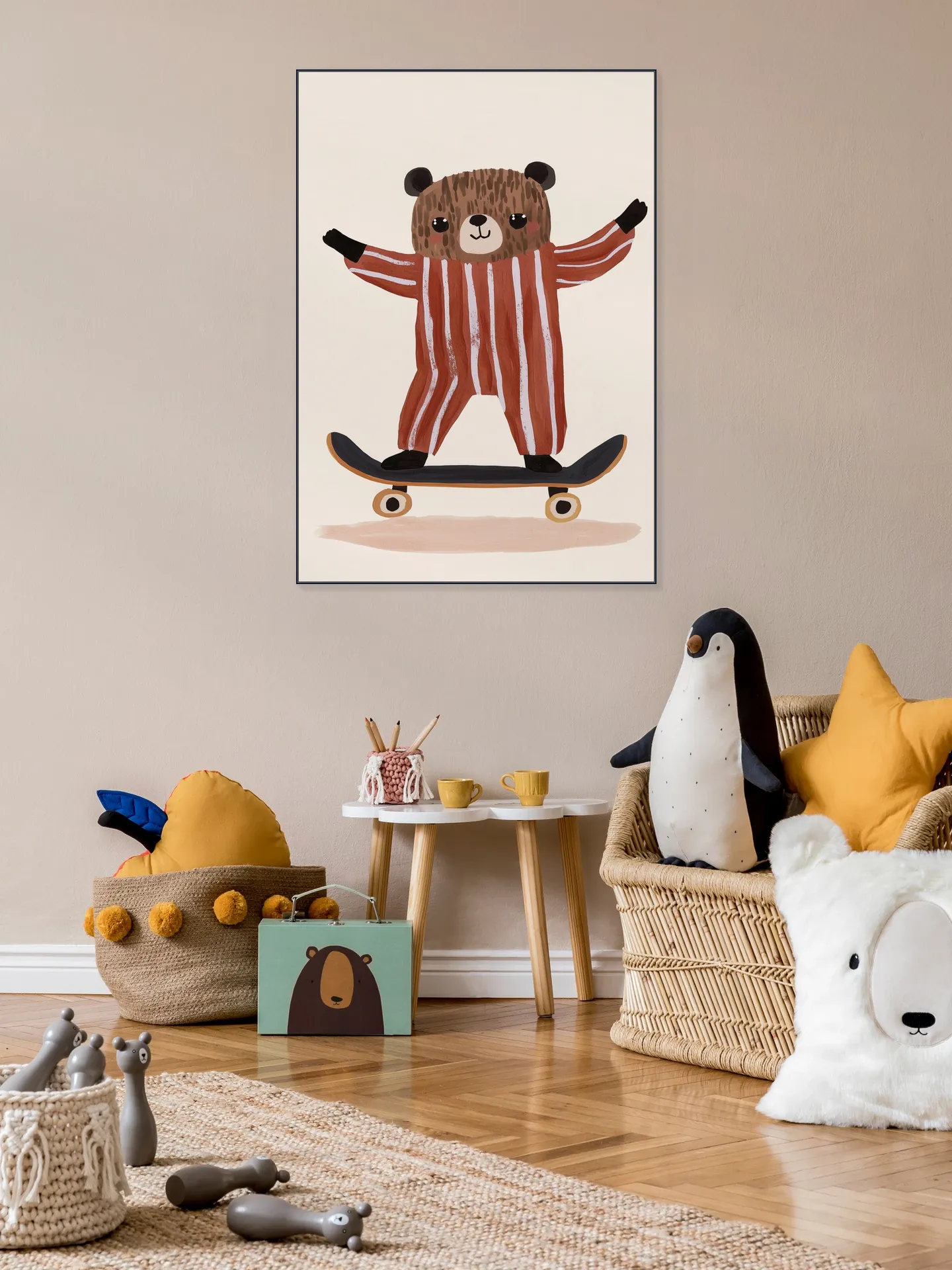 Skating Teddy