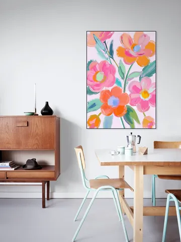 Vibrant Abstract Flowers