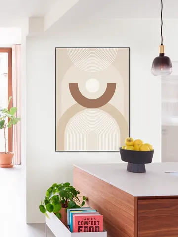 Beige Mid Century Poster No.1