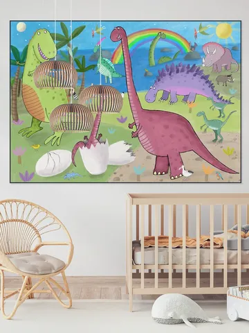 Cute Dinosaur in the Jurassic Park 