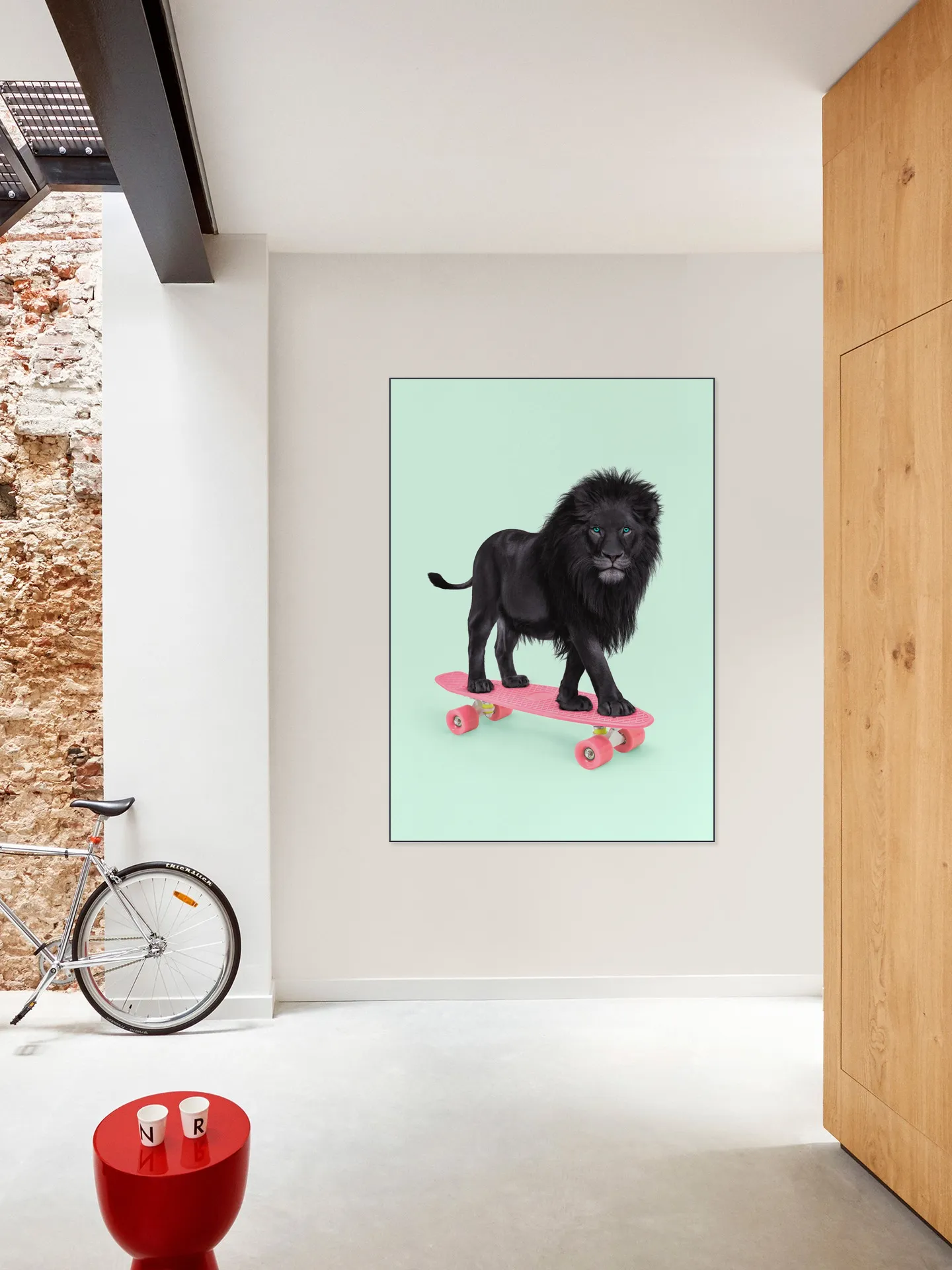 Skate Lion