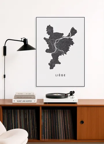 Liège City Map