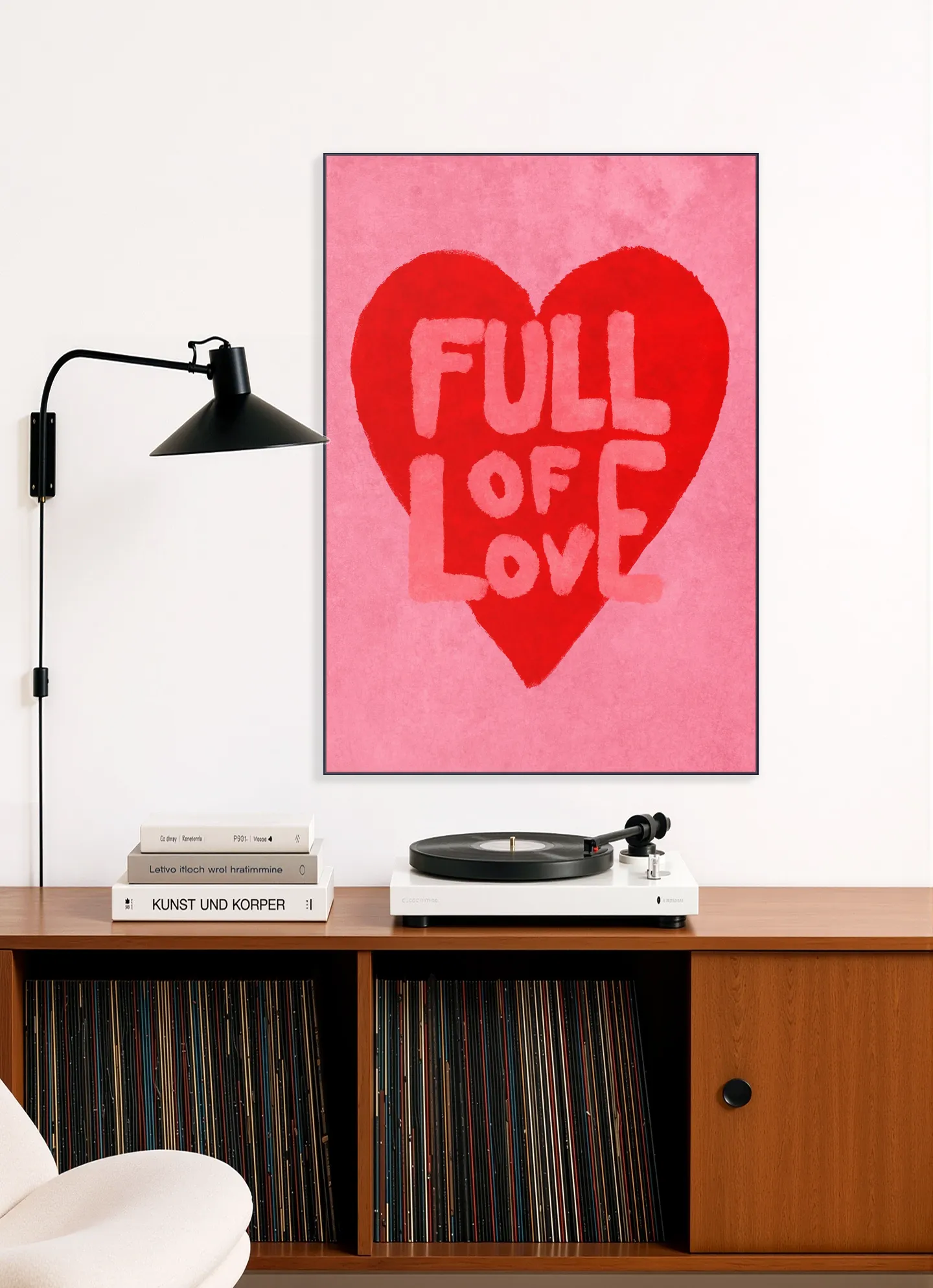 Full Of Love Handlettering