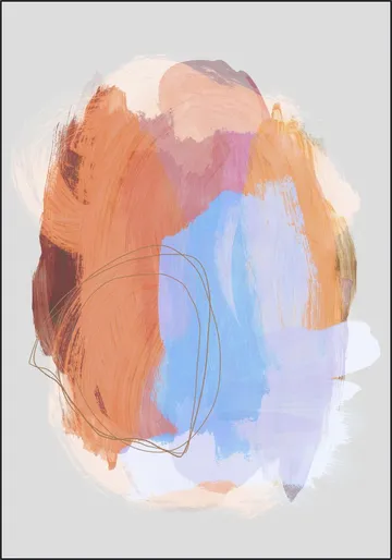 Abstract Brush Strokes 38Z