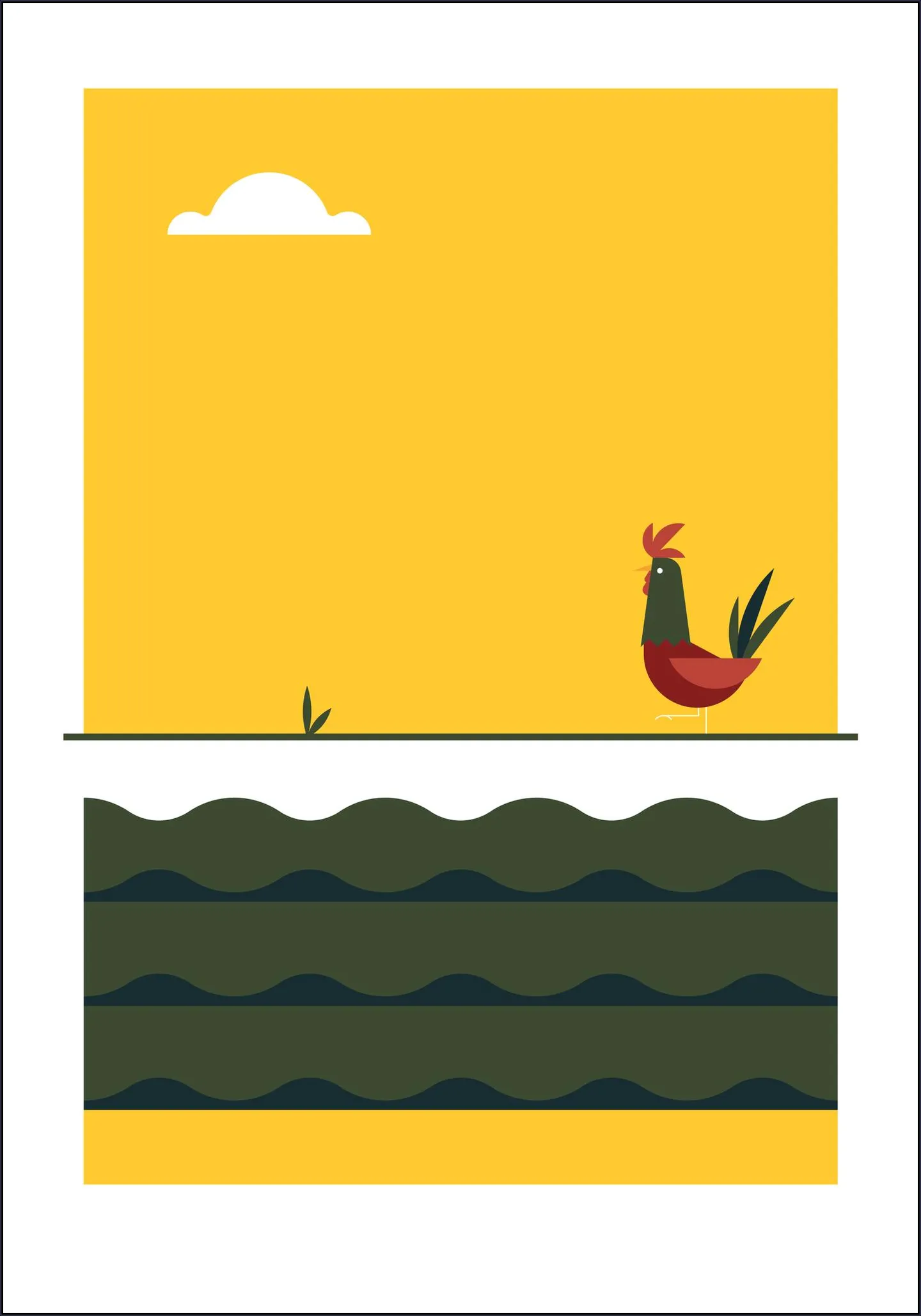 The Big 5 - rooster