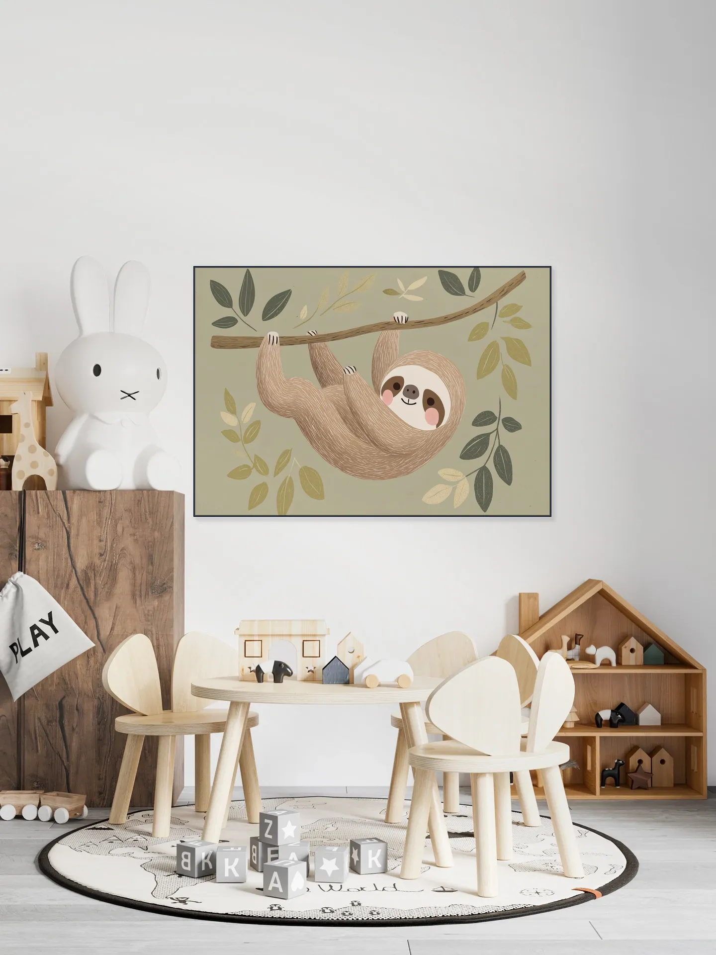 Cute sloth
