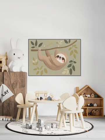 Cute sloth