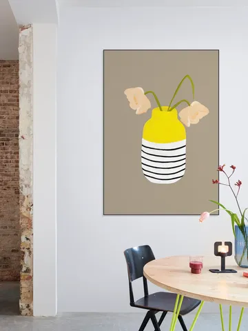 Mio Vaso lemon Stripes