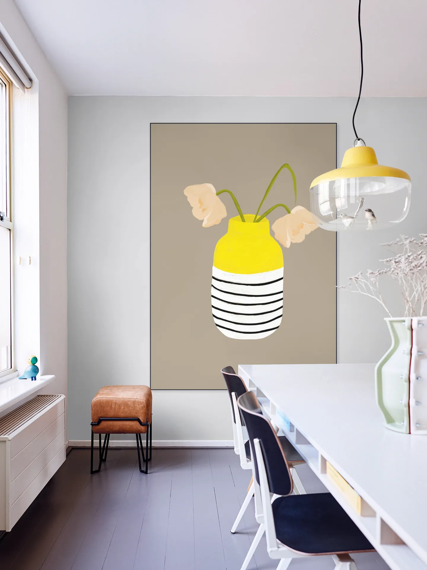 Mio Vaso lemon Stripes