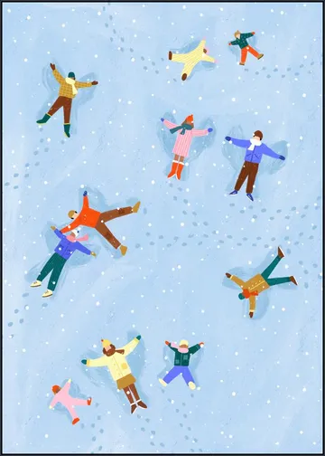 Snowy Angels Delight