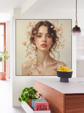 Blooming Under Her Gaze