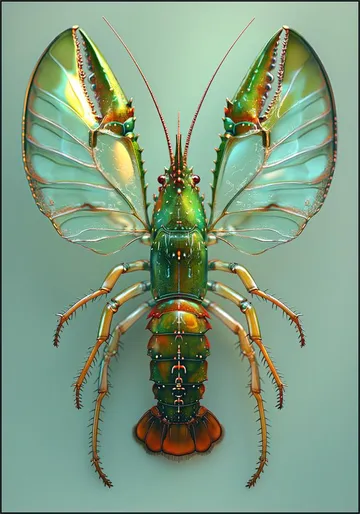 Green Butterfly Lobster